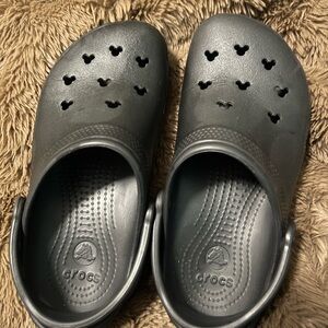Disney official crocs with Mickey head